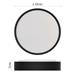 LED prisadené svietidlo RORI kruhové, čierné,17W, CCT 8592920133170