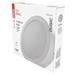 LED prisadené svietidlo RUBIC, kruhové, biele, 24W, neutrálna biela 8592920108413