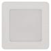 LED prisadené svietidlo RUBIC, štvorcové, biele, 9W, neutrálna biela 8592920108369