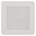 LED prisadené svietidlo RUBIC, štvorcové, biele, 9W, neutrálna biela 8592920108369