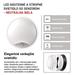 LED prisadené svietidlo s pohyb. senz., kruhové č/b 14W n.b. 8592920057179