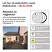 LED prisadené svietidlo s pohyb. senz., kruhové č/b 14W t.b. 8592920057131