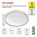 LED prisadené svietidlo SABI, kruhové 45W, stmiev.so zmenou CCT 8592920150153