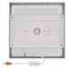 LED prisadené svietidlo, štvorec, biele, 21W, CCT 8592920109205