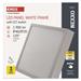 LED prisadené svietidlo, štvorec, biele, 21W, CCT 8592920109205