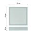 LED prisadené svietidlo, štvorec, biele, 21W, CCT 8592920109205
