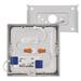 LED prisadené svietidlo, štvorec, biele, 7,6W, CCT 8592920109298