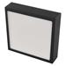 LED prisadené svietidlo, štvorec, čierne, 12,5W, CCT 8592920108949