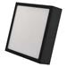 LED prisadené svietidlo, štvorec, čierne, 12,5W, CCT 8592920108949