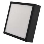 LED prisadené svietidlo, štvorec, čierne, 12,5W, CCT 8592920108949