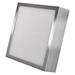 LED prisadené svietidlo, štvorec, strieborné, 12,5W, CCT 8592920109090