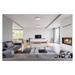 LED prisadené svietidlo, štvorec, strieborné, 21W, CCT 8592920109038