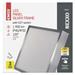 LED prisadené svietidlo, štvorec, strieborné, 21W, CCT 8592920109038