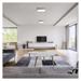 LED prisadené svietidlo, štvorec, strieborné, 21W, CCT 8592920109038
