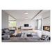LED prisadené svietidlo, štvorec, strieborné, 21W, CCT 8592920109038