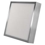 LED prisadené svietidlo, štvorec, strieborné, 21W, CCT 8592920109038