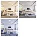 LED prisadené svietidlo, štvorec, strieborné, 28,5W, CCT 8592920108987