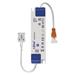 LED prisadené svietidlo, štvorec, strieborné, 28,5W, CCT 8592920108987
