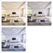 LED prisadené svietidlo, štvorec, strieborné, 28,5W, CCT 8592920108987