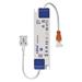 LED prisadené svietidlo, štvorec, strieborné, 28,5W, CCT 8592920108987