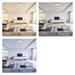LED prisadené svietidlo, štvorec, strieborné, 28,5W, CCT 8592920108987