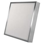 LED prisadené svietidlo, štvorec, strieborné, 28,5W, CCT 8592920108987