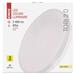 LED prisadené svietidlo TORI, kruhové biele 24W teplá b., IP54 8592920094105