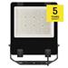 LED reflektor AVENO čierny, 150W neutrálna biela 8592920129449