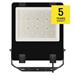 LED reflektor AVENO čierny, 150W neutrálna biela 8592920129449