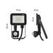 LED reflektor PROFI s pohybovým čidlom,10W neutrálna biela 8592920105801