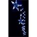 LED reťaz Solight závěs, hvězdy, 66 LED, 0,9 x 2m, přívod 3m, IP20, bílý 1V20-W