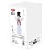LED skladací snehuliak, 90 cm, vonkajší aj vnútorný, studená biela 8592920111086