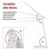 LED stolná lampa AMY, dobíjacia 8592920137697