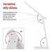 LED stolná lampa AMY, dobíjacia 8592920137697