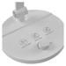 LED stolná lampa CHARLES, biela 8592920122440