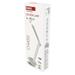 LED stolná lampa CHASE, biela 8592920113004