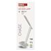 LED stolná lampa CHASE, biela 8592920113004
