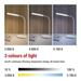 LED stolná lampa OSCAR, biela 8592920137833