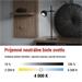 LED stolná lampa SOPHIE, dobíjacia, čierna 8592920137758