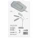 LED stolná lampa STELLA, biela 8592920079843
