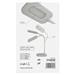 LED stolná lampa STELLA, biela 8592920079843