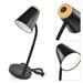 LED stolná lampa TARA, čierna 8592920150078