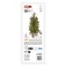 LED stromček, 50 cm, vonkajšia aj vnútorná, teplá biela, časovač 8592920147238