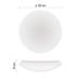 LED stropné svietidlo TIVI, B CLASS, okrúhle biele 5,2W, IP44, Teplá biela 8592920137192