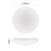 LED stropné svietidlo TIVI, okrúhle biele 5,2W, IP44, neutrálna biela 8592920124819