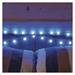LED svetelná cherry reťaz – guličky 2,5 cm, 4 m, vonkajšia aj vnútorná, modrá, časovač 8592920096215