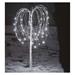 LED svietiaci stromček, 120 cm, vonk. a vnút., studená biela 8592920099254