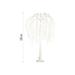 LED svietiaci stromček, 120 cm, vonk. a vnút., teplá biela 8592920098769