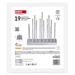 LED svietnik strieborný, 28,5 cm, 3x AA, vnútorný, teplá biela, časovač 8592920093238