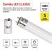 LED trubica T8 15 W 120 cm neutrálna biela 8592920150351
